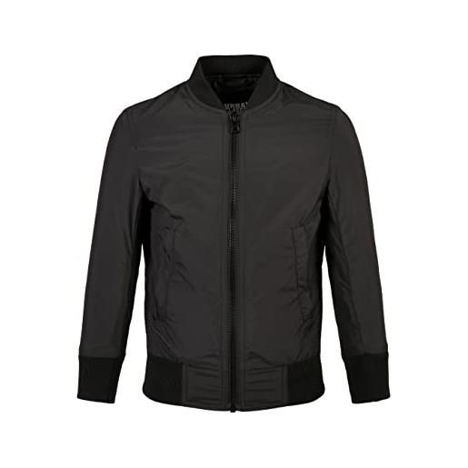 Urban Classics girls light bomber jacket giacca, nero, 146 cm-152 cm bambine e ragazze