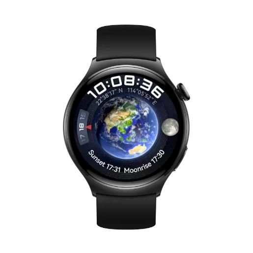 Huawei smartwatch Huawei watch 4 3,81 cm (1.5) amoled 46 mm digitale 466 x pixel touch screen nero wi-fi gps (satellitare) [55020amn]