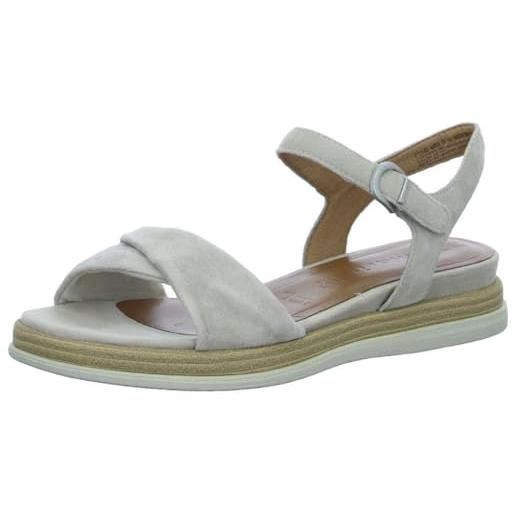 Tamaris donna 1-28258-42, sandali bassi, bianco, 41 eu