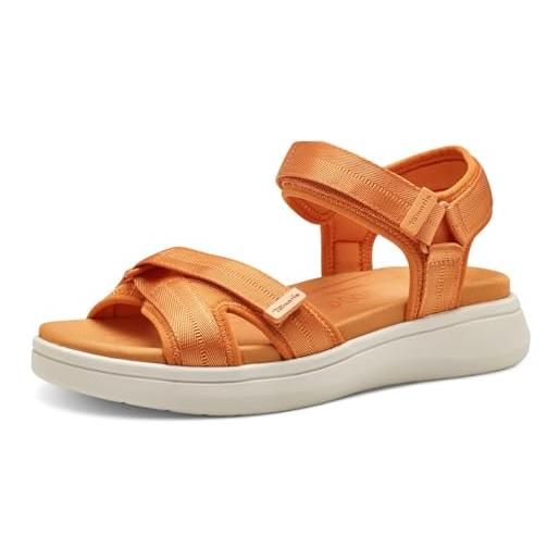 Tamaris donna 1-28262-42, sandali bassi, colore: arancione, 36 eu