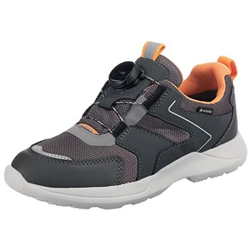 superfit rush, scarpe da ginnastica bambini e ragazzi, grigio arancione 2000. , 31 eu