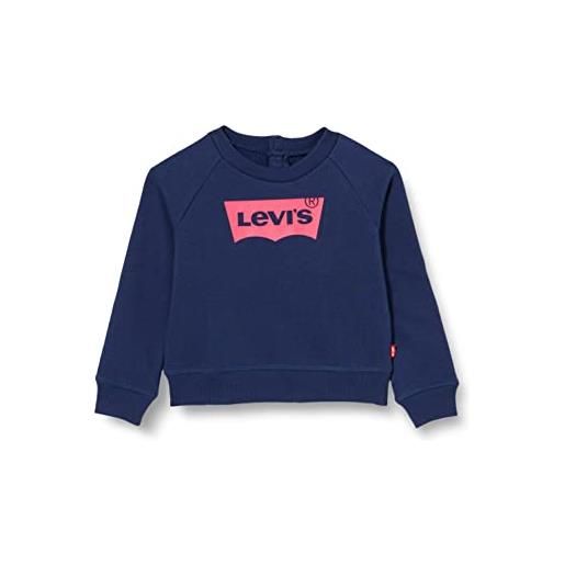 Levi's lvg ket item logo crew bimba, medieval blue, 24 mesi