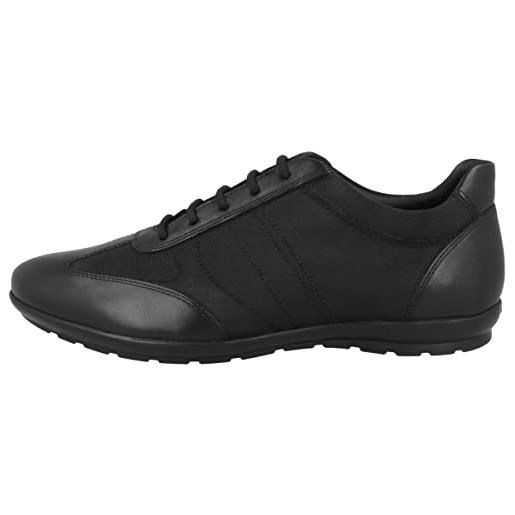Geox uomo symbol b, scarpe uomo, nero, 43.5 eu
