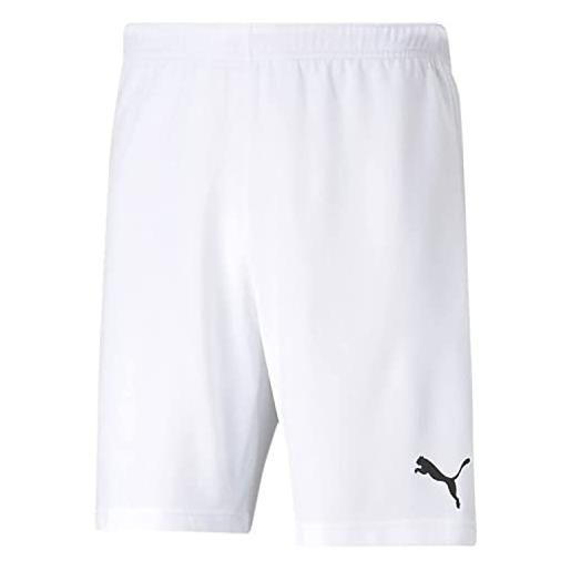 PUMA pumhb|#puma teamrise training shorts, pantaloncini men's, peacoat-puma white, l
