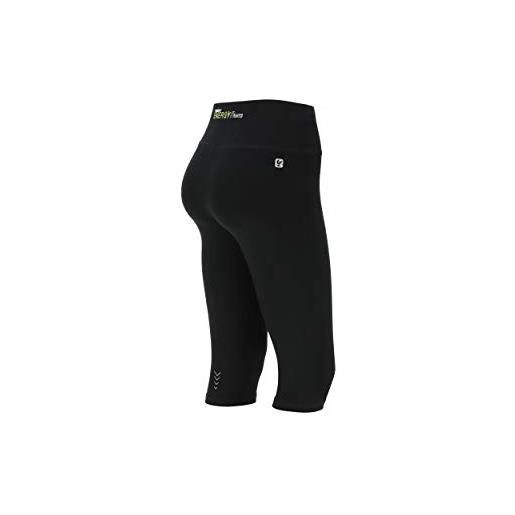 FREDDY - leggings energy pants® corsaro in cotone, nero, small