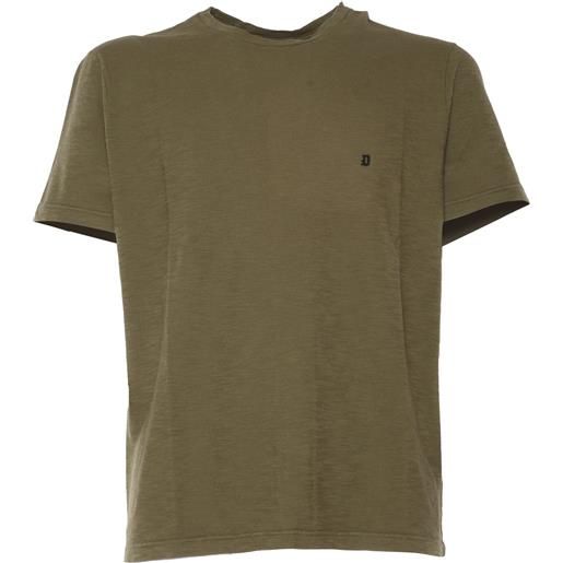 Dondup t-shirt verde militare