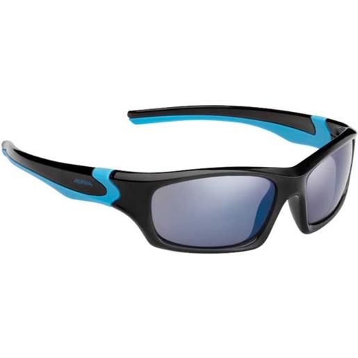 Alpina flexxy teen mirror sunglasses nero blue mirror/cat3
