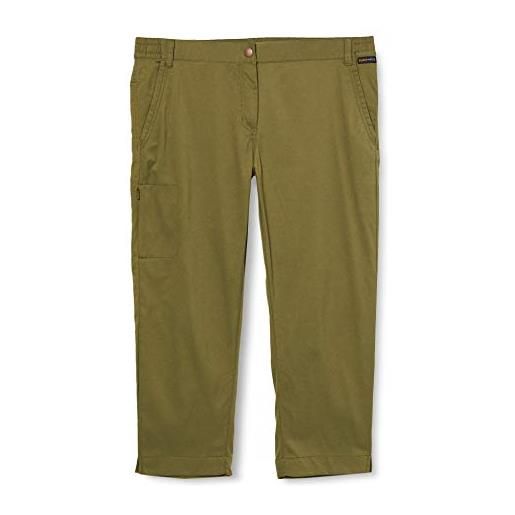 Jack Wolfskin senegal - pantaloni da donna, colore: verde delta