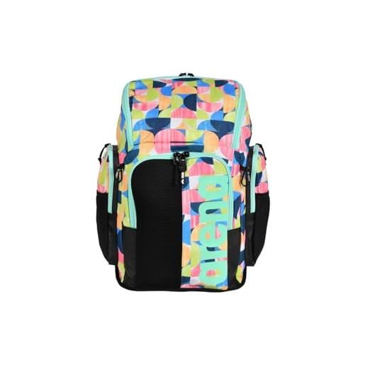 ARENA zaino piscina nuoto backpack 45 litri allover spiky iii geometric colors
