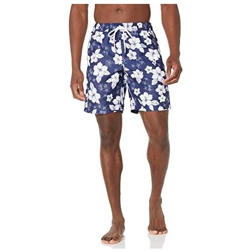 Amazon Essentials costume a boxer ad asciugatura rapida 23 cm uomo, blu acqua, l
