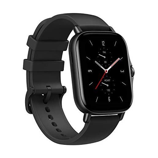 Amazfit gts 2 smartwatch orologio intelligente, alexa integrato, amoled da 1,65, chiamata bluetooth, nero, ‎4.28 x 3.5 x 0.97 cm;36 grammi