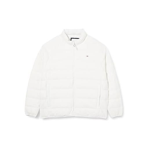Tommy Jeans tjm essential lt down jacket ext dm0dm17984 giacche imbottite, bianco (white), 5xl uomo