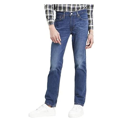 Levi's 511 slim, jeans uomo, blu throttle, 38w / 32l