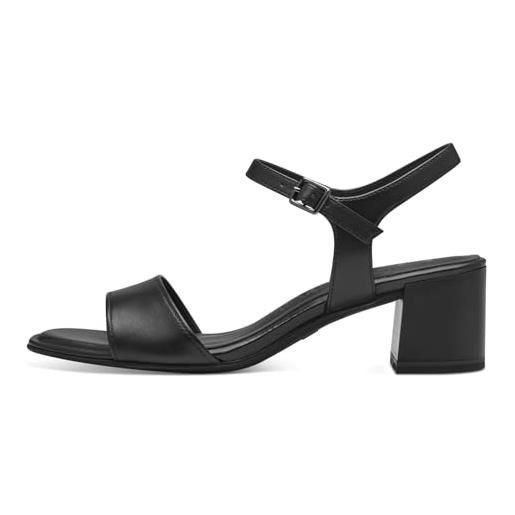 Tamaris donna 1-28317-42, sandali con tacco, nero, 41 eu