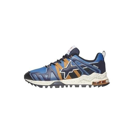 w6yz scarpe con lacci k2-m. , light blue/navy