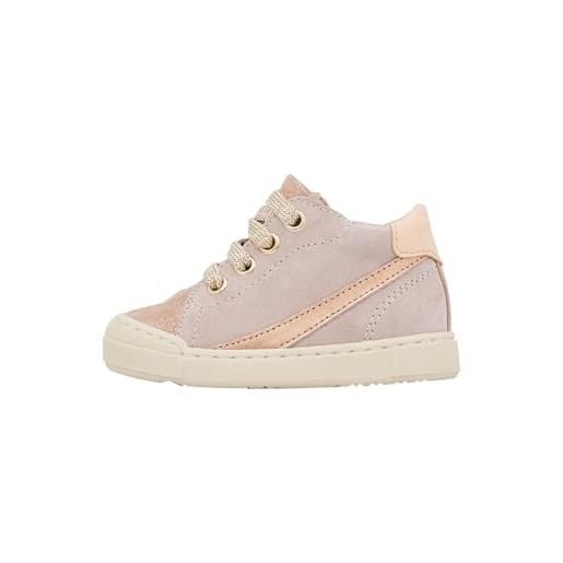 Falcotto muplie 2 zip, scarpe da bambini, rosa (cipria), 18 eu