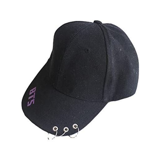 Undify anime baseball cap bts bangtan ragazzi cappello snapback cappello per uomini ragazzi ragazze regolabile, multicolore, etichettalia unica