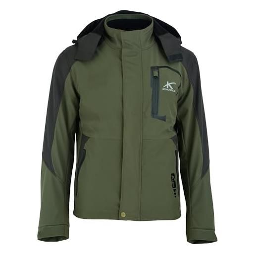 KONUSTEX giacca da caccia grinto 2.0 impermeabile con gilet interno