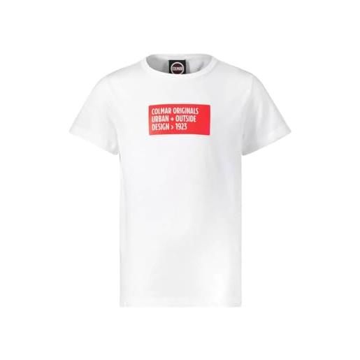 Colmar t-shirt uomo - bianco modello 7560-6sh cotone xxl