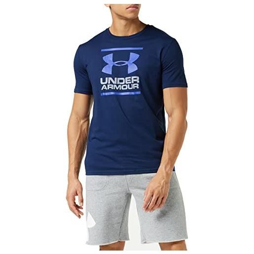 Under Armour ua gl foundation ss t t-shirt, blu, 3xl unisex-adulto