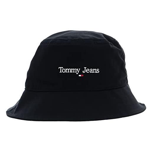Tommy Hilfiger tjw sport bucket hat black, nero , taglia unica