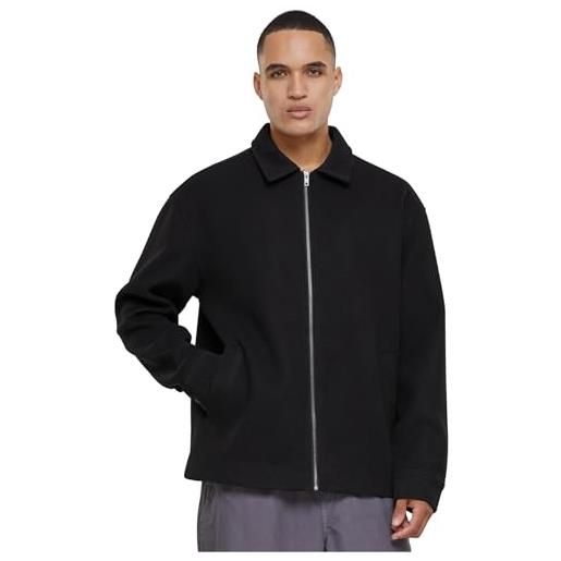 Urban Classics basic blouson jacket giacca, black, xxxl uomo
