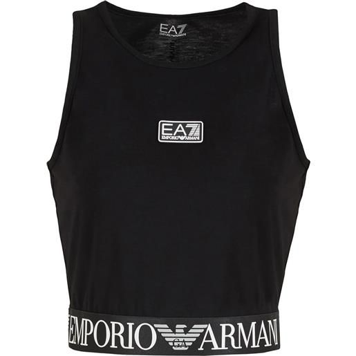 EA7 Emporio Armani canotta crop ventus7 donna