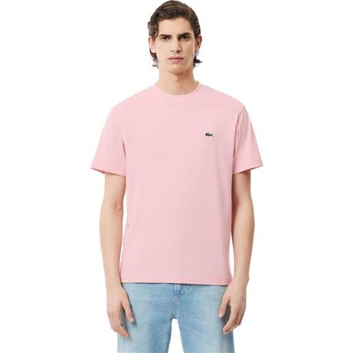 Lacoste t-shirt classic uomo rosa