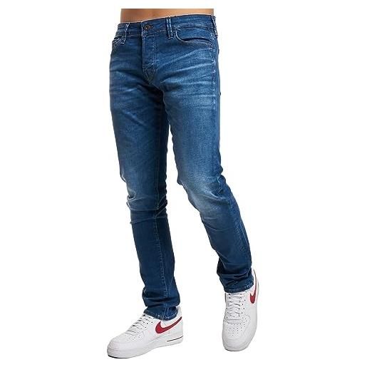 JACK & JONES jjiglenn jjicon jj 659 50sps noos jeans, blu denim, 32w x 32l uomo