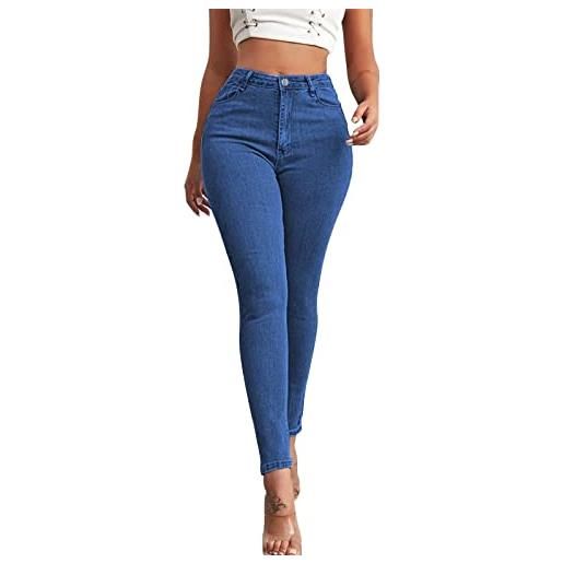 NOAGENJT leggins jeans felpati donna invernali pantaloni da sci donna pantaloni termici donna jeans larghi donna y2k bottoni a-4 19.99
