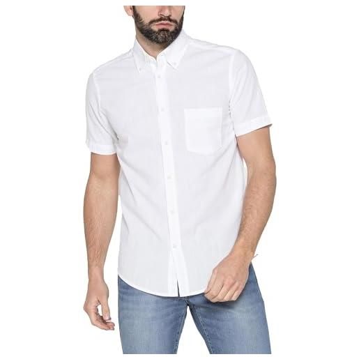 Carrera jeans - camicia in cotone, bianco (xxl)