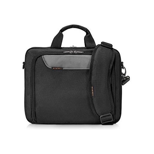 Everki advance ekb407nch14 - borsa per laptop da 14.1, design leggero e pratico, organizzazione e comfort, ideale per viaggi d'affari