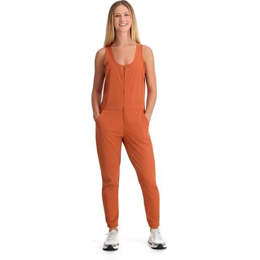 Spyder shift jumpsuit arancione xs donna