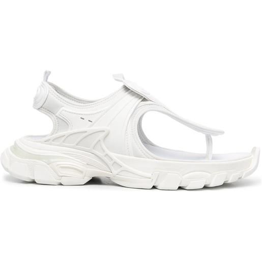 Balenciaga sandali infradito track - bianco