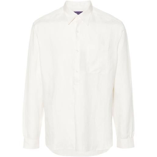 Ralph Lauren Purple Label camicia - bianco
