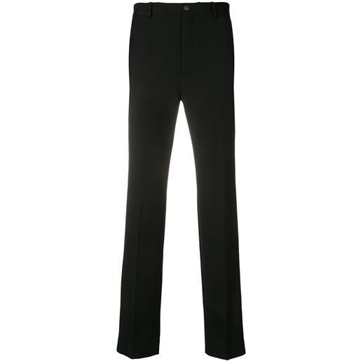 Balenciaga pantaloni sartoriali slim - nero