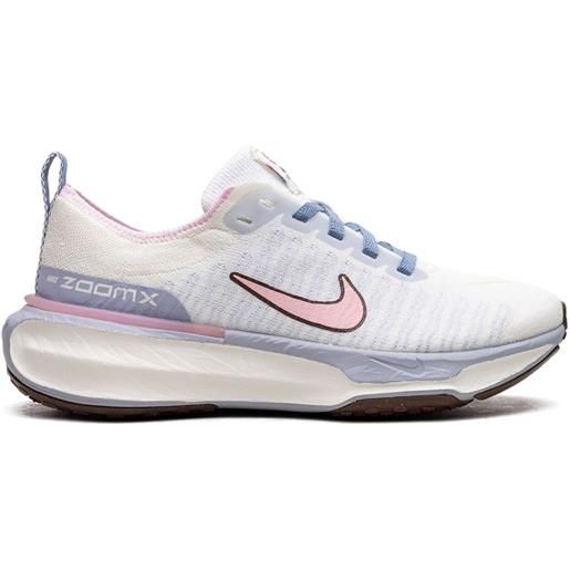 Nike sneakers zoomx invincible run flyknit 3 "blue sail pink" - bianco