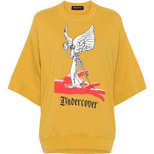 Undercover t-shirt con stampa grafica - giallo