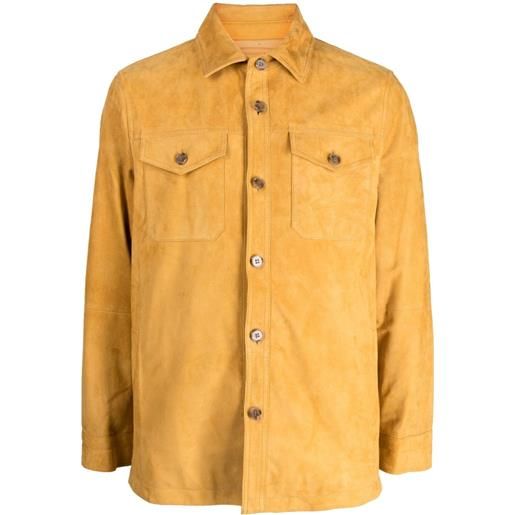 Man On The Boon. giacca-camicia - giallo