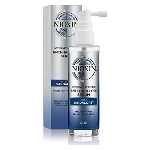 NIOXIN anti-hairloss treat sandalore siero anticaduta con sandalore, 70 ml