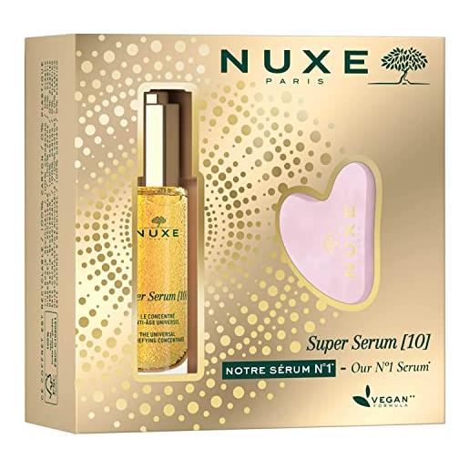 Nuxe confezione Nuxe super serum 10 siero concentrato anti-età 30 ml - gua sha