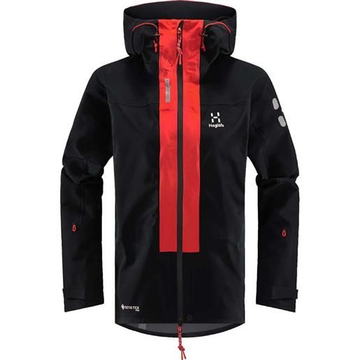 Haglofs l. I. M zt mountain goretex pro jacket rosso xs donna