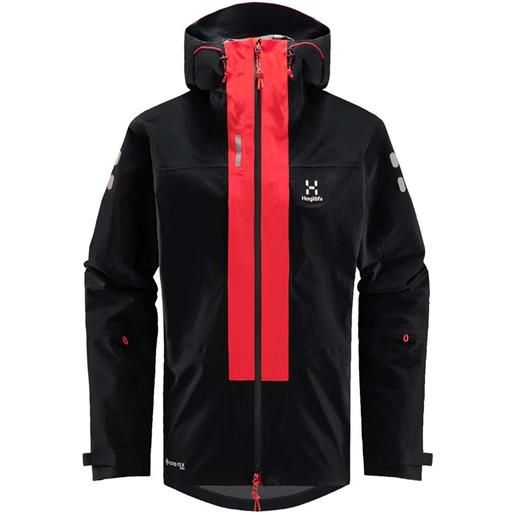 Haglofs l. I. M zt mountain goretex pro jacket rosso s uomo