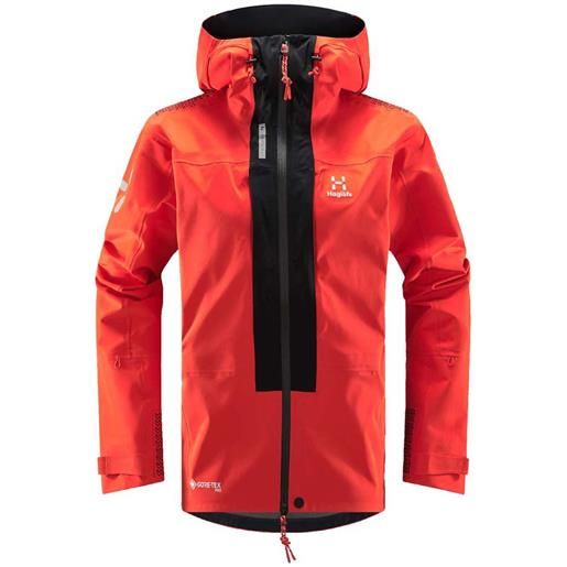 Haglofs l. I. M zt mountain goretex pro jacket rosso xs donna