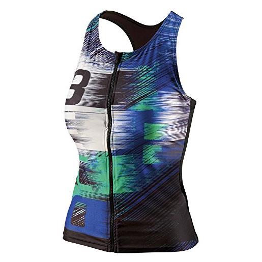 Beco Baby Carrier beco tankini top, coppa c besuit sui costumi da bagno, donna, tankini top, c-cup besuit, verde/nero, 42