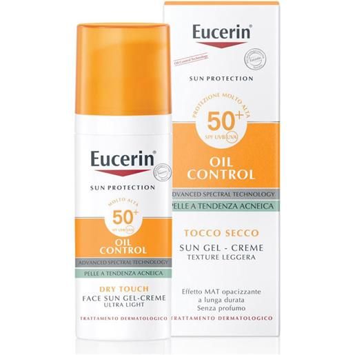 Eucerin sun oil control gel cream spf50+ 50ml