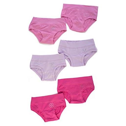 EMY mutande bambina anni mutandine bimba slip cotone ragazza regalo culotte regali intimo compleanno femmina abbigliamento bambine mutandina 6 anni strass