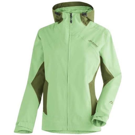 Maier Sports partu rec w full zip rain jacket verde xl / regular donna