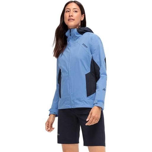 Maier Sports partu rec w full zip rain jacket blu s / regular donna