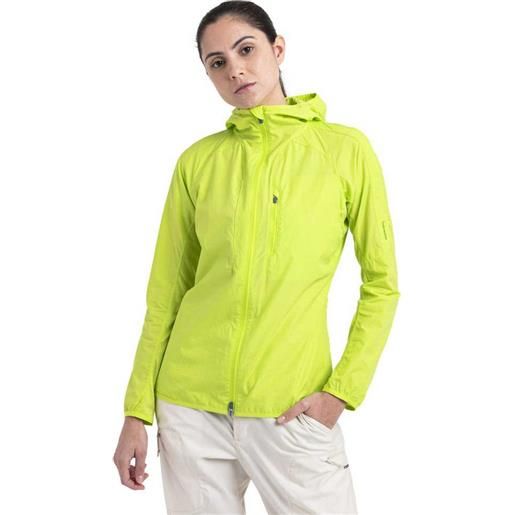 Icebreaker merino shell+™ cotton jacket giallo xs donna